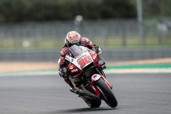 2021年MotoGP第5戦フランスGP　中上貴晶（LCRホンダ・イデミツ）