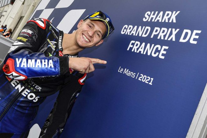 2021年MotoGP第5戦フランスGP　ファビオ・クアルタラロ（モンスターエナジー・ヤマハMotoGP）