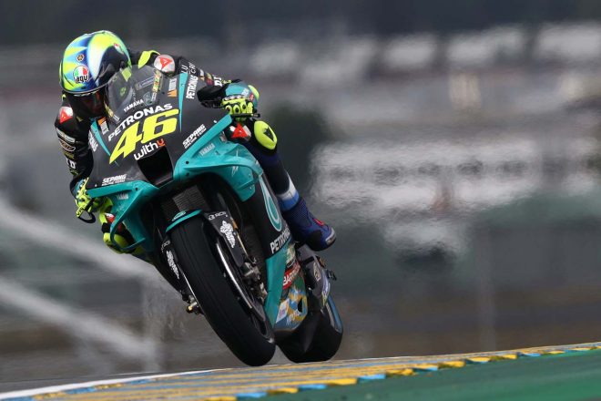2021年MotoGP第5戦フランスGP　バレンティーノ・ロッシ（ペトロナス・ヤマハSRT）