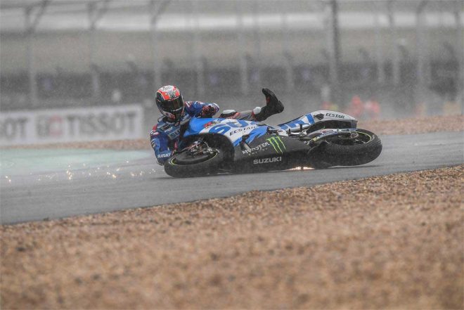 2021年MotoGP第5戦フランスGP　アレックス・リンス（チーム・スズキ・エクスター）