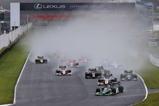 2021スーパーフォーミュラ第3戦オートポリス　スタートの様子