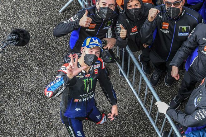 2021年MotoGP第5戦フランスGP　ファビオ・クアルタラロ（モンスターエナジー・ヤマハMotoGP）