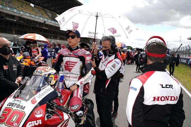 2021年MotoGP第5戦フランスGP　中上貴晶（LCRホンダ・イデミツ）