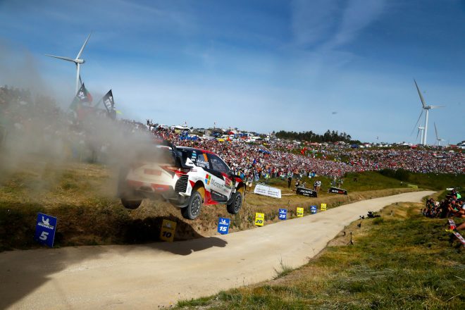 ヤリ-マティ・ラトバラ(トヨタ・ヤリスWRC) 2019年WRC第7戦ポルトガル