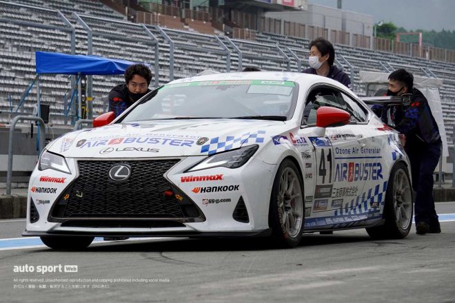 ST-3クラスに参戦するエアバスター 55Garage RC 350 TWS(庄司雄磨/伊藤善博/大滝拓也/山路幸宏/伊藤裕仁/伊藤鷹志)