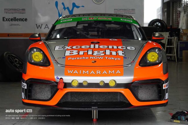 ST-Zクラスに参戦するWAIMARAMA EBI Cayman GT4