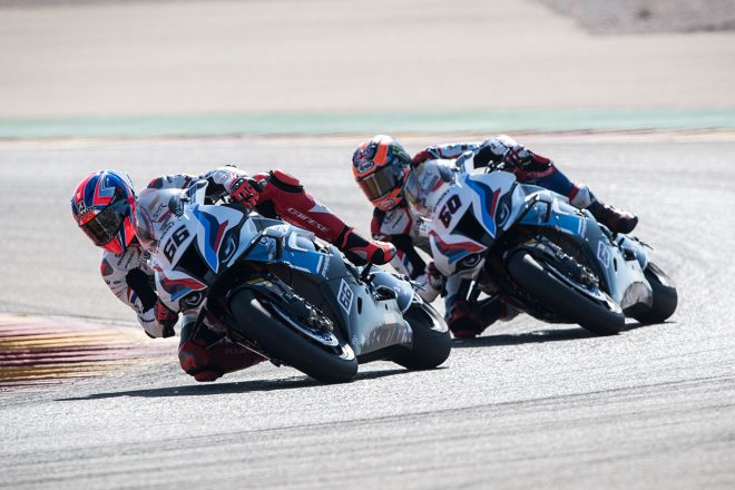 2021SBK：トム・サイクス、マイケル・ファン・デル・マーク（BMWモトラッド・ワールドSBKチーム）
