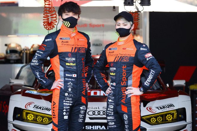 川端伸太朗（右）と篠原拓朗（左）