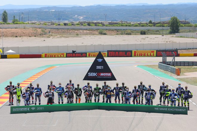 2021年のスーパースポーツ世界選手権（WSS）にフル参戦するライダー