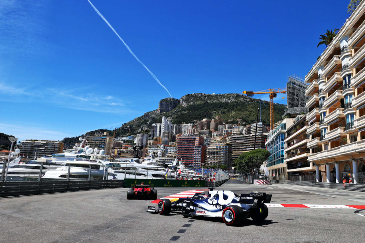 2021年F1第5戦モナコGP　角田裕毅（アルファタウリ・ホンダ）