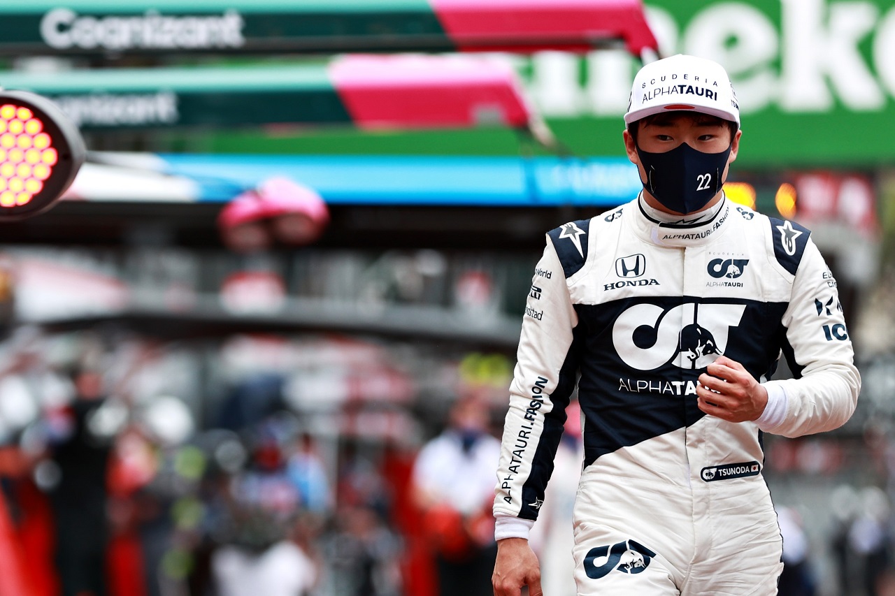 2021年F1第5戦モナコGP　角田裕毅（アルファタウリ・ホンダ）
