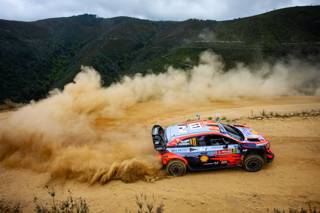 ティエリー・ヌービル（ヒュンダイi20クーペWRC）　2021年WRC第4戦ポルトガル