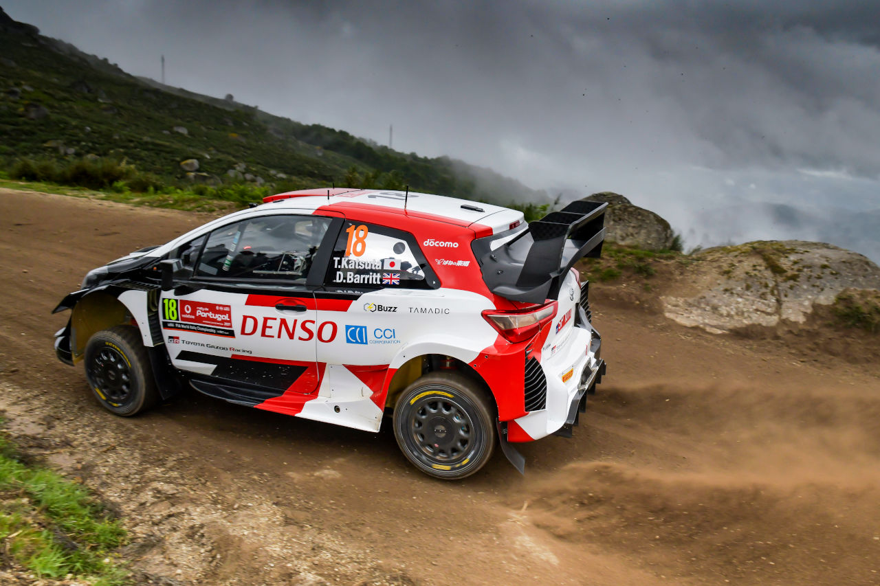 勝田貴元（トヨタ・ヤリスWRC）　2021年WRC第4戦ポルトガル