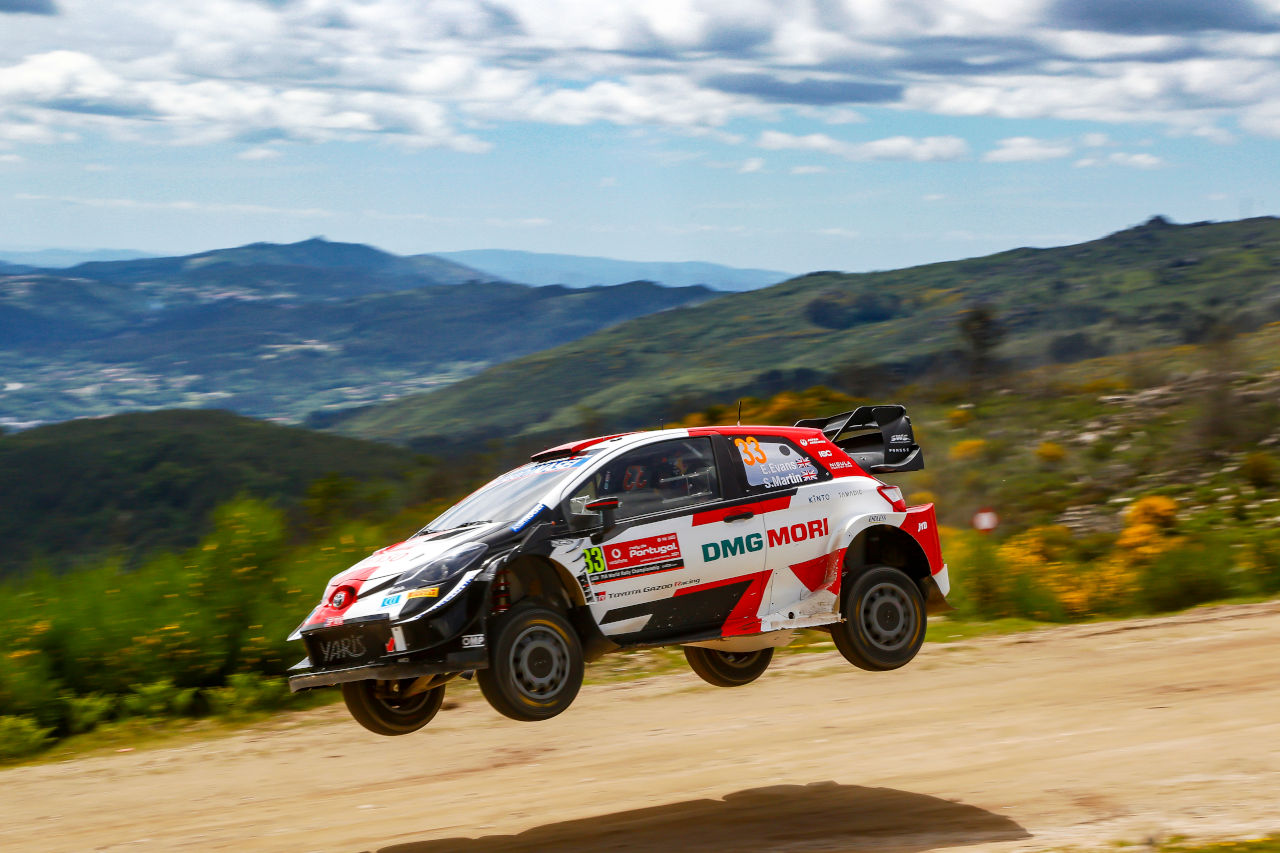 エルフィン・エバンス（トヨタ・ヤリスWRC）　2021年WRC第4戦ポルトガル