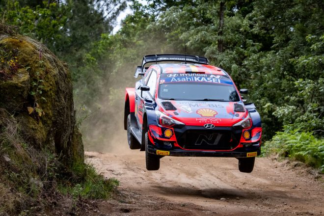 ティエリー・ヌービル（ヒュンダイi20クーペWRC）　2021年WRC第4戦ポルトガル