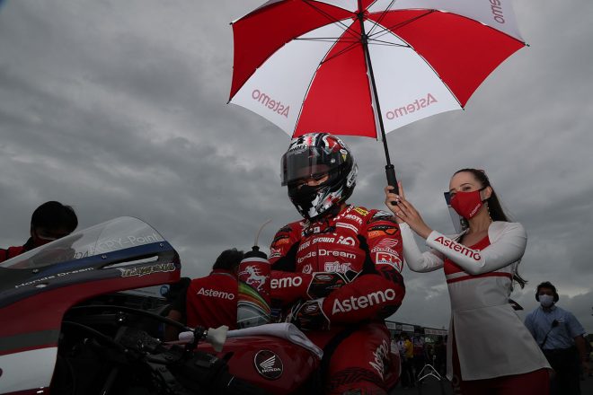 渡辺一馬（Astemo Honda Dream SI Racing）／2021年全日本ロード第3戦SUGO ST1000 決勝