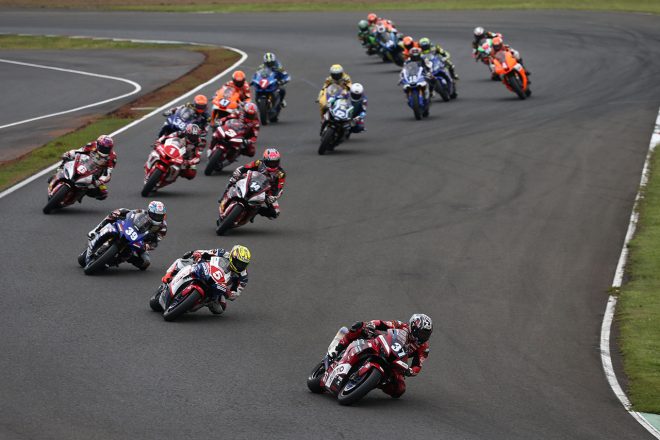 2021年全日本ロード第3戦SUGO ST1000 オープニングラップ