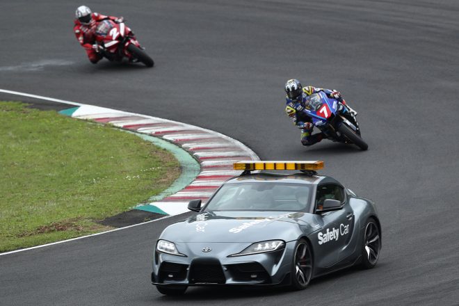 2021年全日本ロード第3戦SUGO JSB1000 レース2 セーフティカーラン