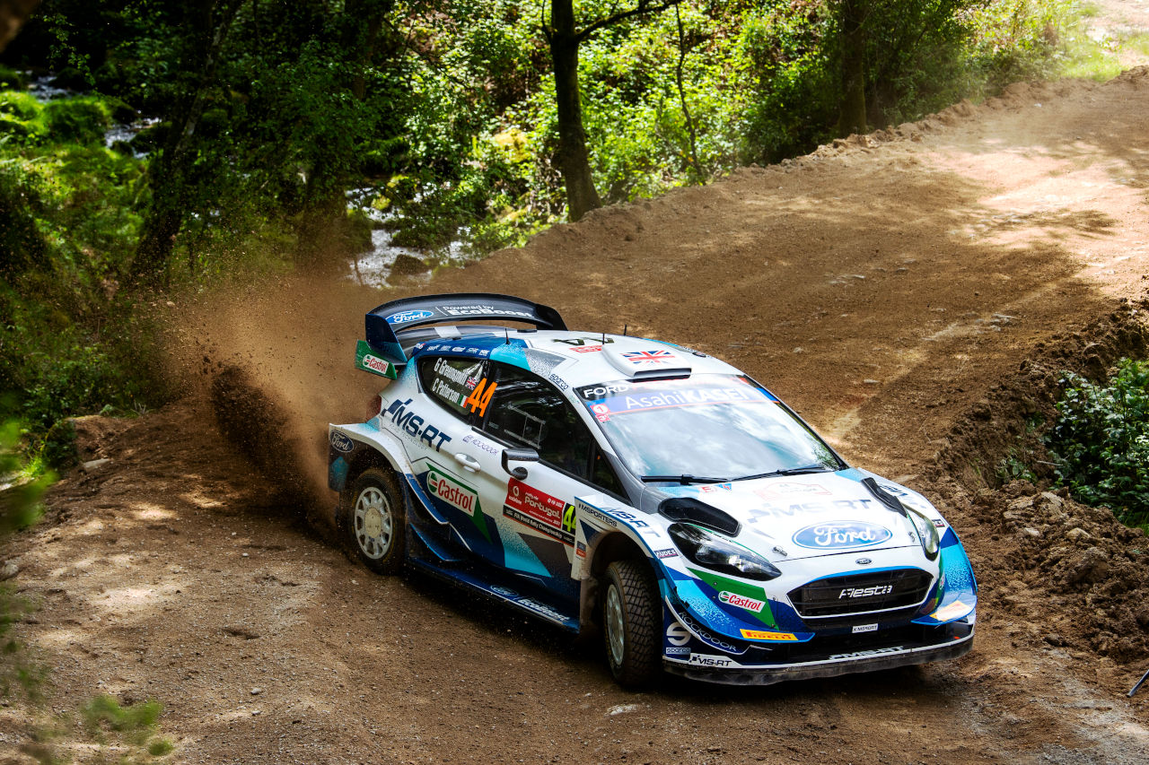 ガス・グリーンスミス（フォード・フィエスタWRC）　2021年WRC第4戦ポルトガル