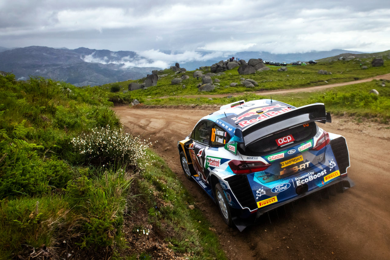 アドリアン・フルモー（フォード・フィエスタWRC）　2021年WRC第4戦ポルトガル