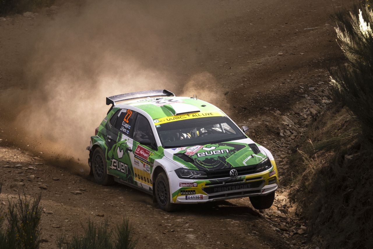 WRC2クラスで今季2勝目を挙げたエサペッカ・ラッピ（フォルクスワーゲン・ポロGTI R5）