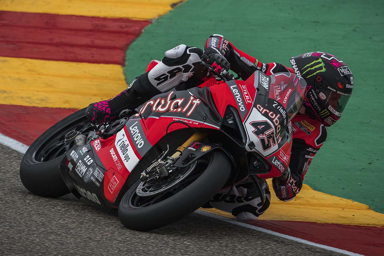 2021年SBK第1戦アラゴン　スコット・レディング（Aruba.it Racing - Ducati）