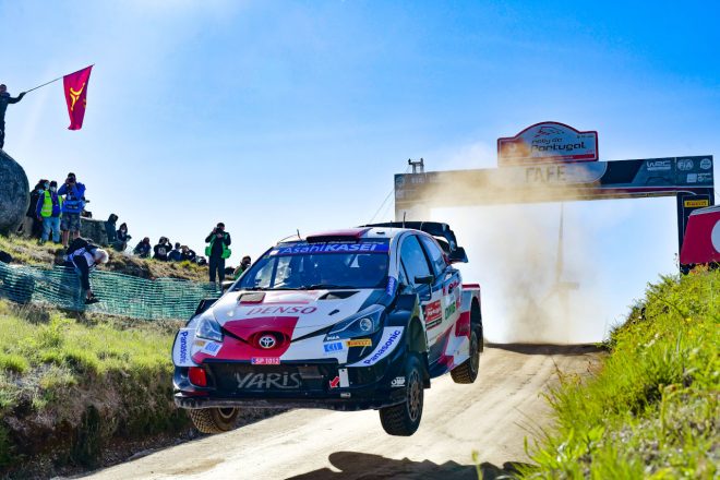 3位となったセバスチャン・オジエ（トヨタ・ヤリスWRC）　2021年WRC第4戦ポルトガル