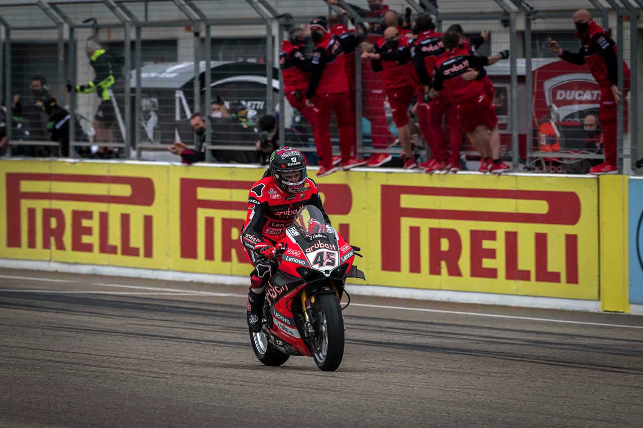 2021年SBK第1戦アラゴン決勝レース2　スコット・レディング（Aruba.it Racing - Ducati）