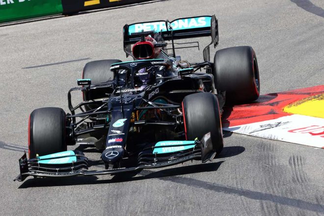 2021年F1第5戦モナコGP　ルイス・ハミルトン（メルセデス）