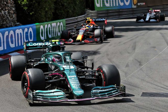 2021年F1第5戦モナコGP　セバスチャン・ベッテル（アストンマーティン）