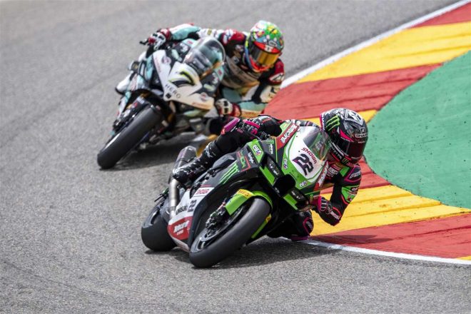 2021年SBK第1戦アラゴン決勝レース1　アレックス・ロウズ（Kawasaki Racing Team WorldSBK）