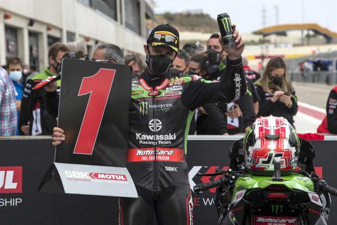 2021年SBK第1戦アラゴン　ジョナサン・レイ（Kawasaki Racing Team WorldSBK）