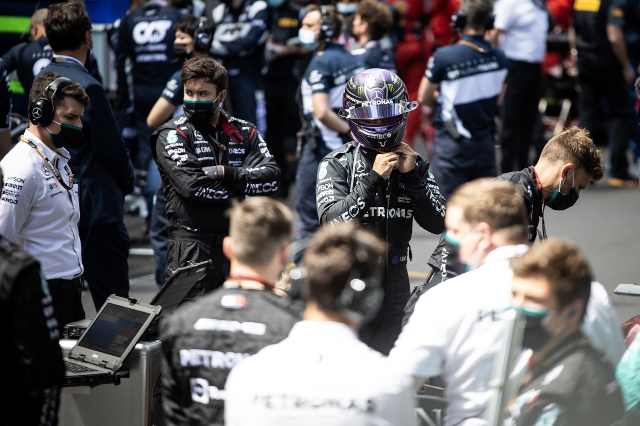 2021年F1第5戦モナコGP　ルイス・ハミルトン（メルセデス）