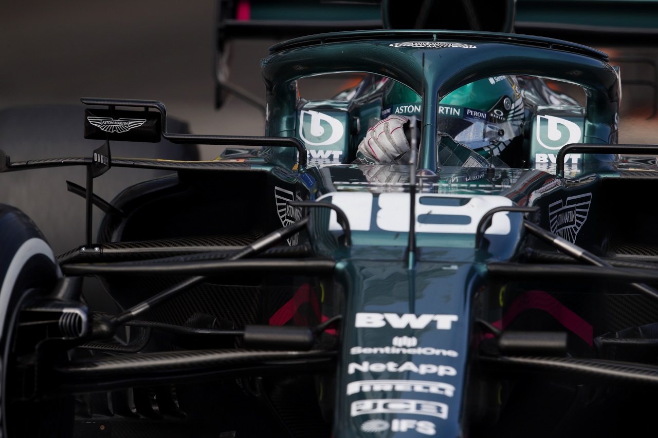 2021年F1第5戦モナコGP　ランス・ストロール（アストンマーティン）