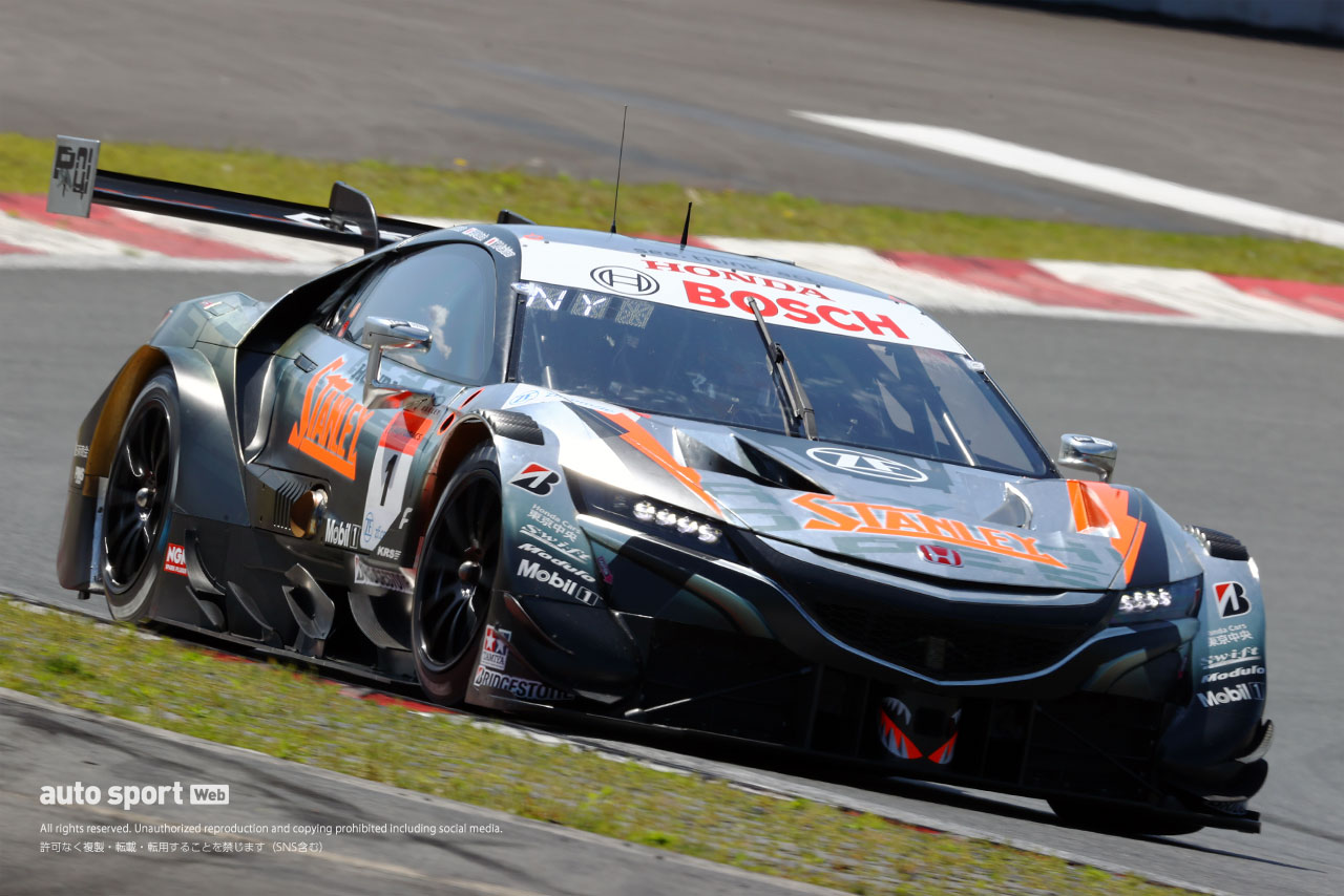 2021スーパーGT第2戦富士　STANLEY NSX-GT（山本尚貴／武藤英紀／牧野任祐）