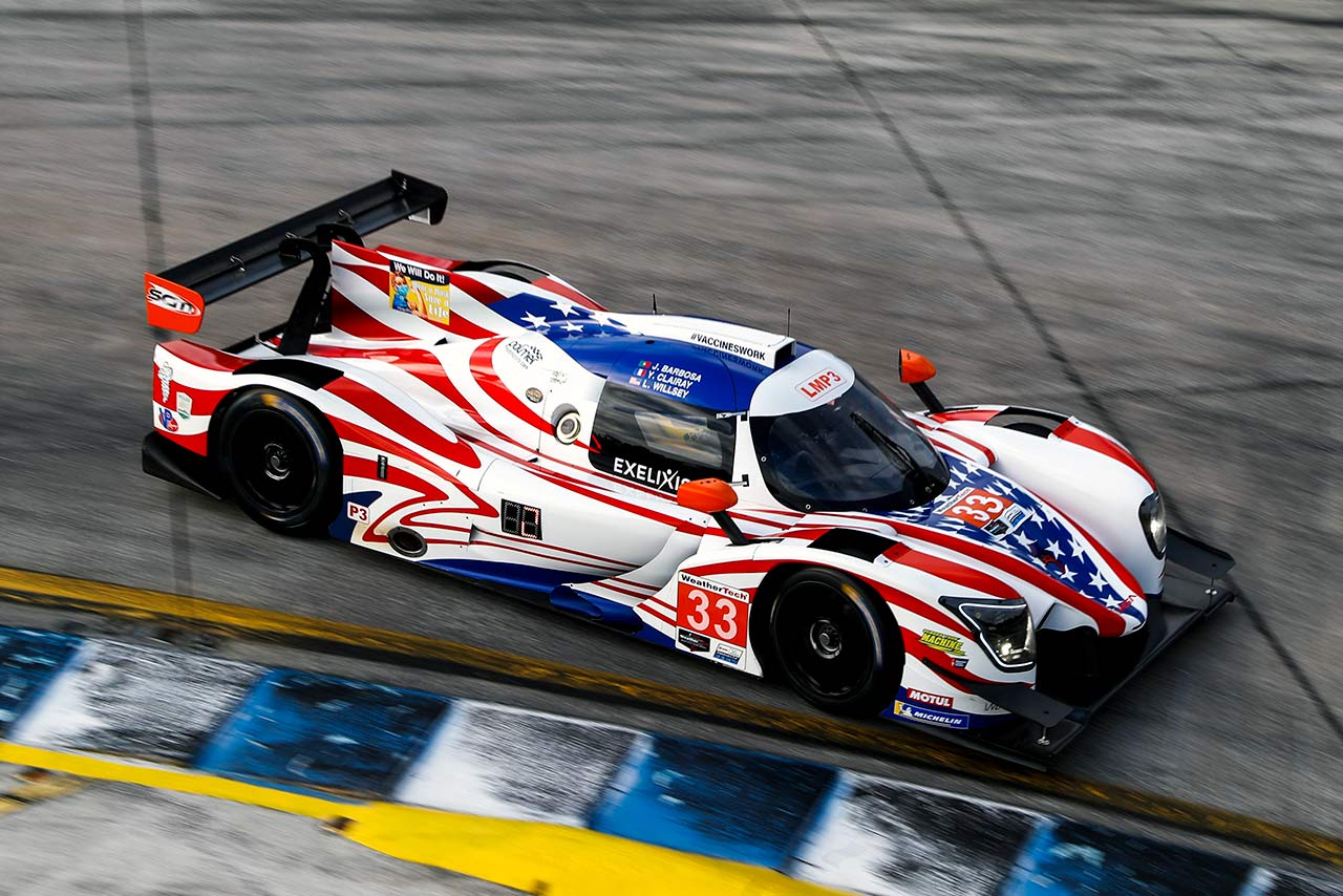 今季から参戦が認められたLMP3車両。次は第5戦ワトキンス・グレンに登場する