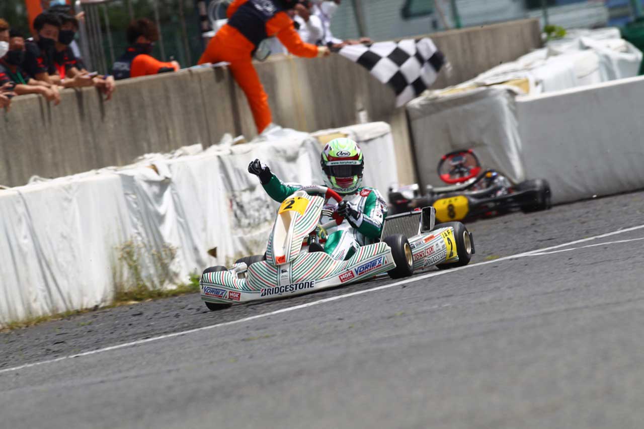 2021 オートバックス全日本カート選手権 OKシリーズ第1戦　佐々木大樹