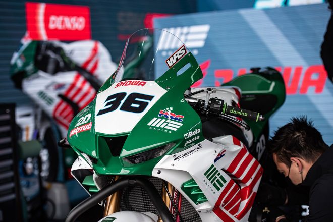 2021SBK：MIEレーシング・ホンダ・チームが使用するホンダCBR1000RR-R