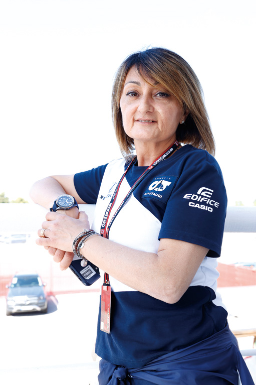 ファビアナ・ヴァレンティ（スクーデリア・アルファタウリ／ヘッド・オブ・コミュニケーションズ）