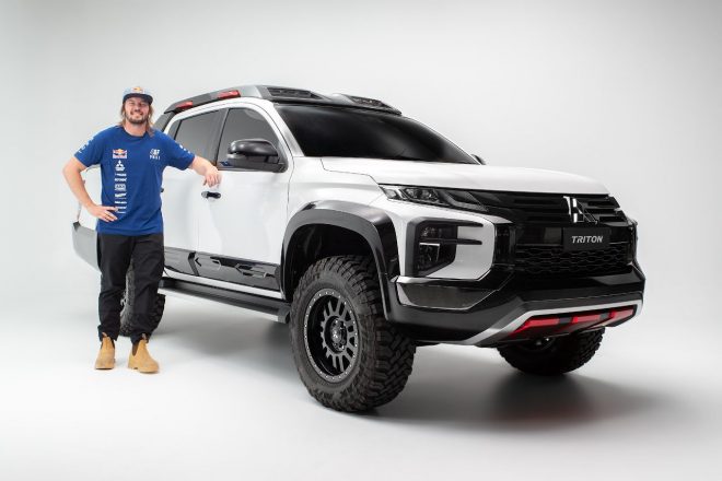 過去6度、二輪でフィンケ・デザート・レースを制しているトビー・プライス。2021年はトラックに乗り換えてレースに挑む