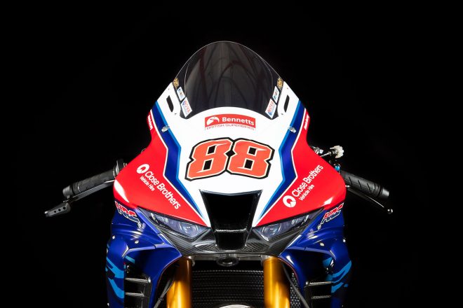 水野涼が駆るホンダCBR1000RR-R／2021年ブリティッシュスーパーバイク選手権（BSB）