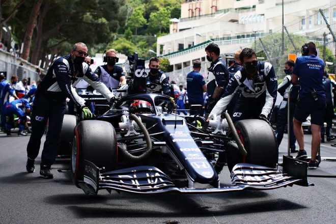 2021年F1第5戦モナコGP　角田裕毅（アルファタウリ・ホンダ）