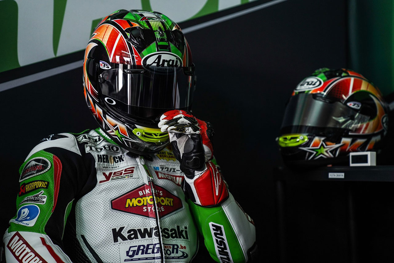 2021SBK第1戦アラゴン WSS300：岡谷雄太（MTM Kawasaki）