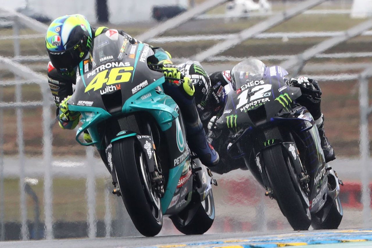 2021MotoGP：バレンティーノ・ロッシ（ペトロナス・ヤマハSRT）