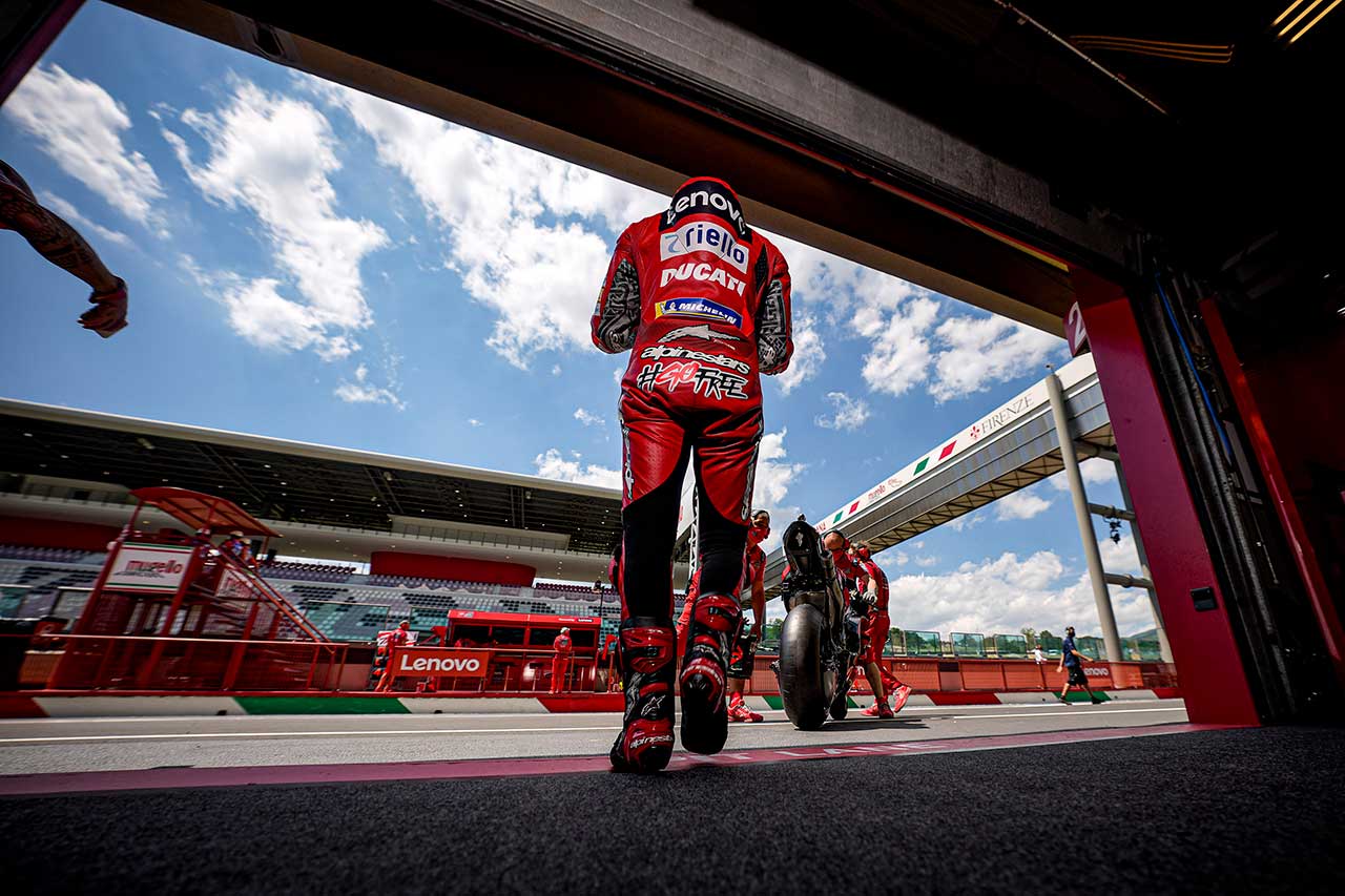 2021年MotoGP第6戦イタリアGP　フランセスコ・バニャイア（ドゥカティ・レノボ・チーム）