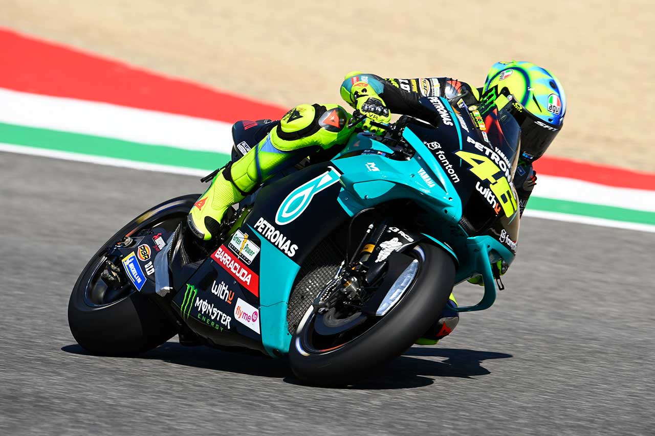 2021年MotoGP第6戦イタリアGP　バレンティーノ・ロッシ（ペトロナス・ヤマハSRT）