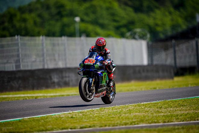 2021年MotoGP第6戦イタリアGP　ファビオ・クアルタラロ（モンスターエナジー・ヤマハMotoGP）