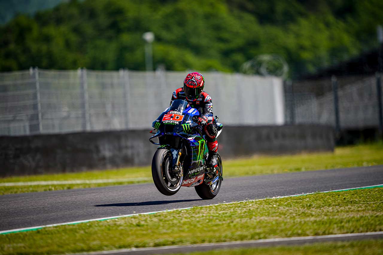 2021年MotoGP第6戦イタリアGP　ファビオ・クアルタラロ（モンスターエナジー・ヤマハMotoGP）