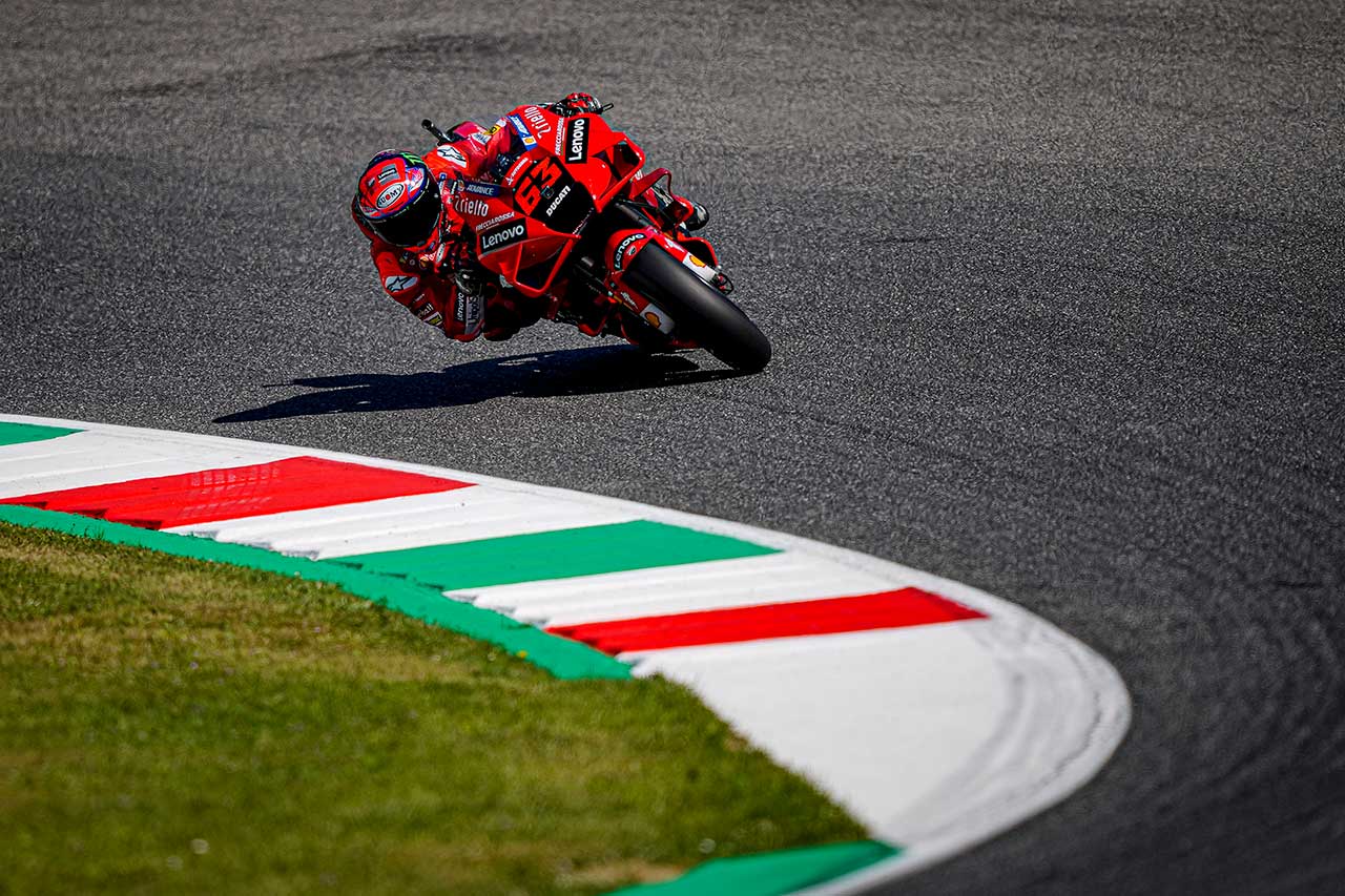 2021年MotoGP第6戦イタリアGP　フランセスコ・バニャイア（ドゥカティ・レノボ・チーム）