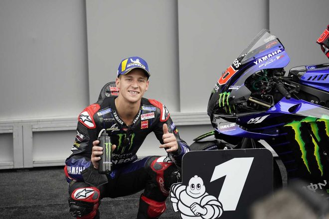 2021年MotoGP第6戦イタリアGP　ファビオ・クアルタラロ（モンスターエナジー・ヤマハMotoGP）